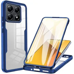Coque intégrale Phonesta Slim Protect 360 protecteur d'écran pour Xiaomi 14T - Bleu