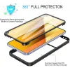 Coque intégrale Phonesta Slim Protect 360 protecteur d'écran pour Xiaomi 14T Pro - Vert 1