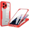 Coque intégrale Phonesta Slim Protect 360 protecteur d'écran pour Xiaomi Poco F7 Ultra - Rouge