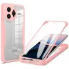 Coque intégrale Phonesta Slim Protect 360 protecteur d'écran pour Xiaomi Poco F7 Ultra - Rose