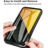 Coque intégrale Phonesta Slim Protect 360 protecteur d'écran pour Xiaomi Poco M7 Pro - Rouge 3