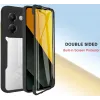 Coque intégrale Phonesta Slim Protect 360 protecteur d'écran pour Xiaomi Poco M7 Pro - Rouge 7