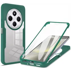 Coque intégrale Phonesta Slim Protect 360 protecteur d'écran pour Xiaomi Redmi 14C / Xiaomi Poco C75 - Vert