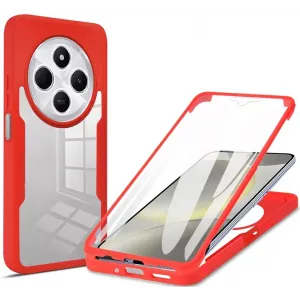 Coque intégrale Phonesta Slim Protect 360 protecteur d'écran pour Xiaomi Redmi 14C / Xiaomi Poco C75 - Rouge