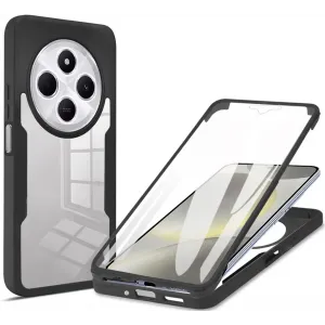 Coque intégrale Phonesta Slim Protect 360 protecteur d'écran pour Xiaomi Redmi 14C / Xiaomi Poco C75 - Noir