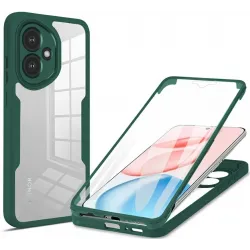 Coque intégrale Phonesta Slim Protect 360 protecteur d'écran pour HONOR 400 - Vert