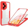 Coque intégrale Phonesta Slim Protect 360 protecteur d'écran pour HONOR 400 Pro - Rouge