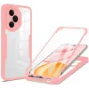 Coque intégrale Phonesta Slim Protect 360 protecteur d'écran pour HONOR 400 Pro - Rose