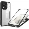 Coque intégrale Phonesta Slim Protect 360 protecteur d'écran pour HONOR 400 Lite - Noir