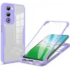 Coque intégrale Phonesta Slim Protect 360 protecteur d'écran pour Oppo A5/A5m - Violet