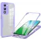Coque intégrale Phonesta Slim Protect 360 protecteur d'écran pour Oppo A5/A5m - Violet