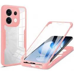 Coque intégrale Phonesta Slim Protect 360 protecteur d'écran pour Oppo Reno13 - Rose