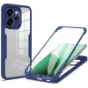 Coque intégrale Phonesta Slim Protect 360 protecteur d'écran pour Oppo Reno14 F/FS - Bleu