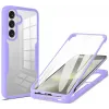 Coque intégrale Phonesta Slim Protect 360 protecteur d'écran pour Samsung Galaxy A36/A56 - Violet
