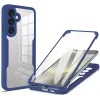 Coque intégrale Phonesta Slim Protect 360 protecteur d'écran pour Samsung Galaxy S23 FE - Bleu