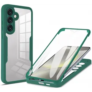Coque intégrale Phonesta Slim Protect 360 protecteur d'écran pour Samsung Galaxy S23 FE - Vert