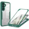 Coque intégrale Phonesta Slim Protect 360 protecteur d'écran pour Samsung Galaxy S23 FE - Vert