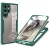 Coque intégrale Phonesta Slim Protect 360 protecteur d'écran pour Samsung Galaxy S24 Ultra - Vert
