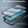 Coque intégrale Phonesta Slim Protect 360 protecteur d'écran pour Apple iPhone 17 - Bleu 2