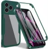 Coque intégrale Phonesta Slim Protect 360 protecteur d'écran pour Apple iPhone 17 Pro - Vert