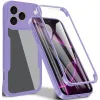 Coque intégrale Phonesta Slim Protect 360 protecteur d'écran pour Apple iPhone 17 Pro - Violet