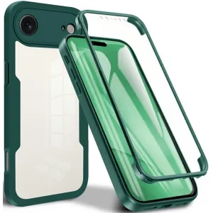 Coque intégrale Phonesta Slim Protect 360 protecteur d'écran pour Apple iPhone Air - Vert