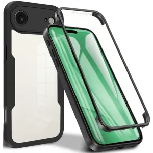 Coque intégrale Phonesta Slim Protect 360 protecteur d'écran pour Apple iPhone Air - Noir