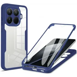 Coque intégrale Phonesta Slim Protect 360 protecteur d'écran pour Xiaomi 15T Pro - Bleu