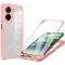 Coque intégrale Phonesta Slim Protect 360 protecteur d'écran pour Xiaomi Redmi A5 173.4mm - Rose