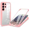 Coque intégrale Phonesta Slim Protect 360 protecteur d'écran pour Samsung Galaxy S26 Ultra - Rose