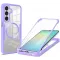 Coque intégrale Phonesta Slim Protect 360 protecteur d'écran et MagSafe pour Samsung Galaxy A26 - Violet