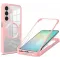 Coque intégrale Phonesta Slim Protect 360 protecteur d'écran et MagSafe pour Samsung Galaxy A26 - Rose