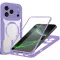 Coque intégrale Phonesta Slim Protect 360 protecteur d'écran et MagSafe pour Apple iPhone 17 Pro Max - Violet