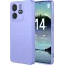 Coque arrière en silicone Phonesta Soft Silk pour Xiaomi Redmi Note 14 4G 164.8mm - Violet