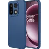 Coque arrière en silicone Phonesta Soft Silk pour OnePlus 15 - Bleu foncé 0