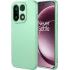 Coque arrière en silicone Phonesta Soft Silk pour OnePlus 15 - Vert matcha 0