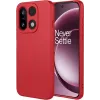 Coque arrière en silicone Phonesta Soft Silk pour OnePlus 15 - Rouge 0