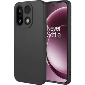 Coque arrière en silicone Phonesta Soft Silk pour OnePlus 15 - Noir
