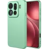 Coque arrière en silicone Phonesta Soft Silk pour Oppo Find X9 Pro - Vert matcha 0