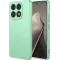 Coque arrière en silicone Phonesta Soft Silk pour Xiaomi 15T - Vert matcha