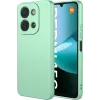 Coque arrière en silicone Phonesta Soft Silk pour Xiaomi Redmi 15C / Xiaomi Poco C85 - Vert matcha