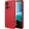 Coque arrière en silicone Phonesta Soft Silk pour Xiaomi Redmi 15C / Xiaomi Poco C85 - Rouge