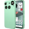 Coque arrière en silicone Phonesta Soft Silk pour Nothing Phone (3) - Vert matcha