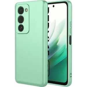 Coque arrière en silicone Phonesta Soft Silk pour Xiaomi Redmi 15 - Vert matcha
