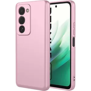 Coque arrière en silicone Phonesta Soft Silk pour Xiaomi Redmi 15 - Rose