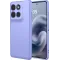 Coque arrière en silicone Phonesta Soft Silk pour Motorola Moto G86 Power - Violet