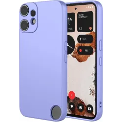 Coque arrière en silicone Phonesta Soft Silk pour Nothing CMF Phone 2 Pro - Violet