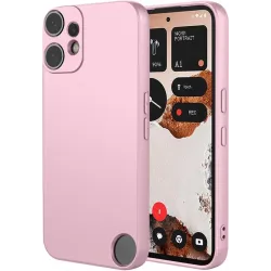 Coque arrière en silicone Phonesta Soft Silk pour Nothing CMF Phone 2 Pro - Rose