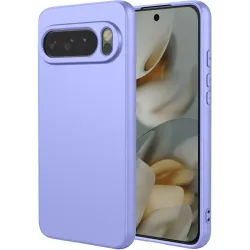 Coque arrière en silicone Phonesta Soft Silk pour Google Pixel 10 Pro XL - Violet