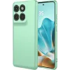 Coque arrière en silicone Phonesta Soft Silk pour Motorola Edge 60 / Edge 60 Fusion - Vert matcha